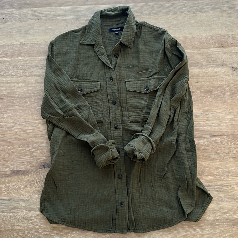 Madewell Boyfriend Button Down